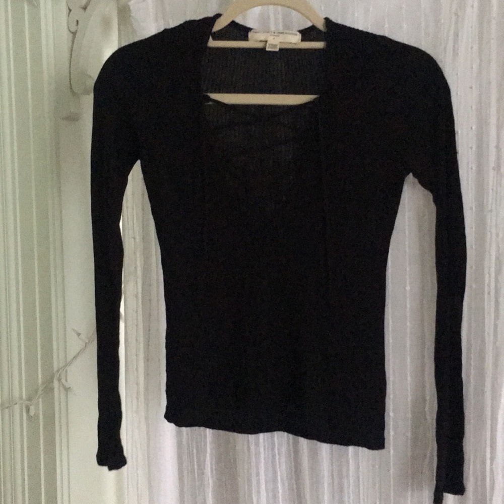 Long sleeve sexy top